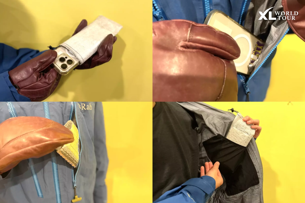 แบตมือถือไหลเป็นน้ำในอากาศเย็น