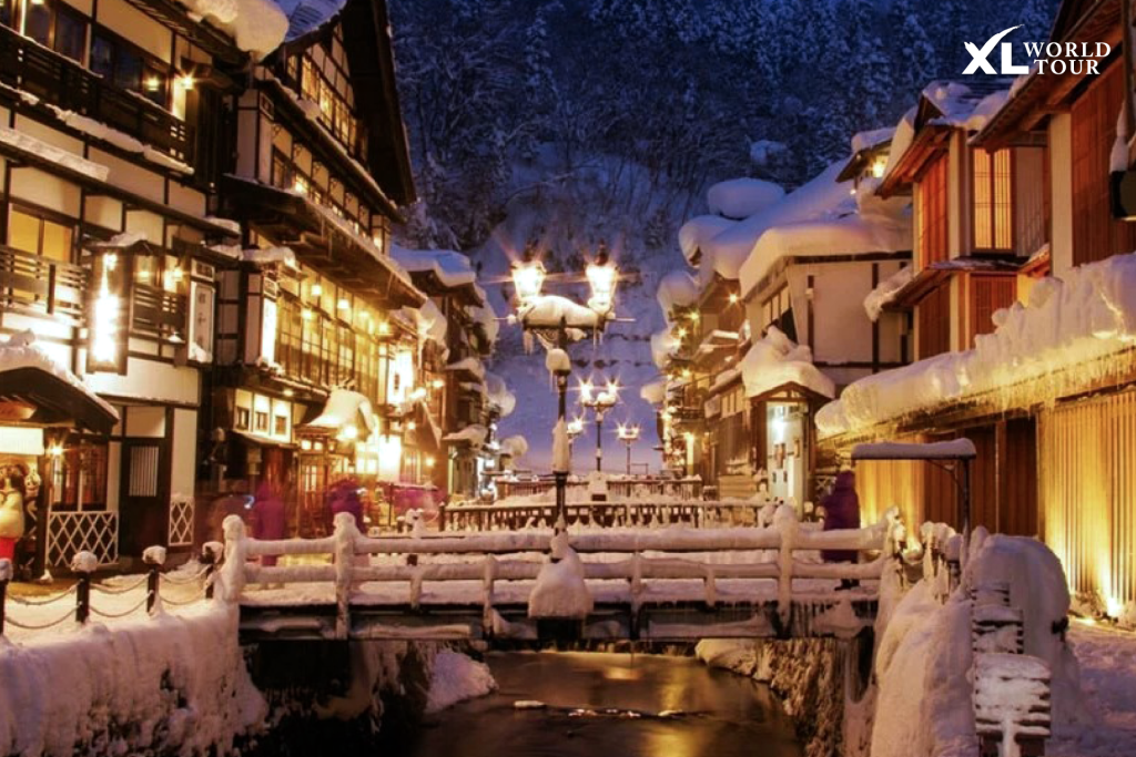 กินซัน ออนเซ็น (Ginzan Onsen) – จังหวัดยามางาตะ